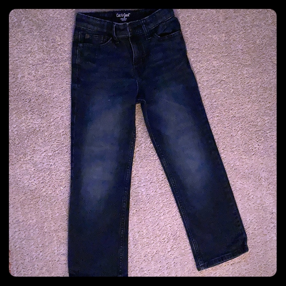 Cat & Jack Straight Boys Jeans 7